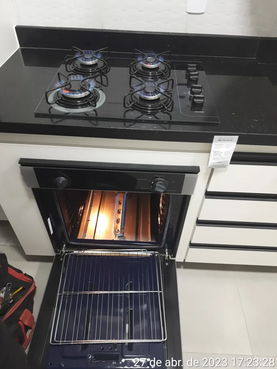 Instalação de Fogões